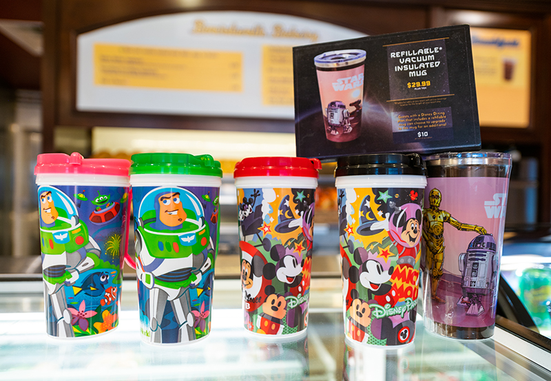 Refillable Mugs Disney World