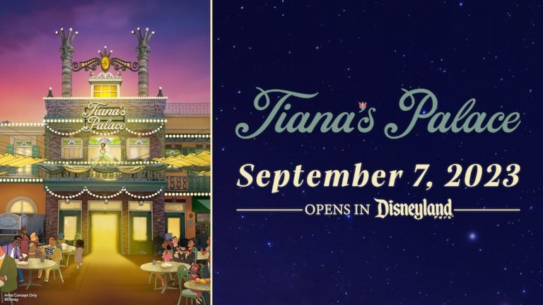 tianas palace opening date