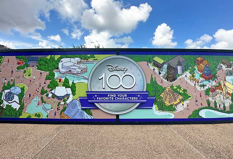 Decoração do 100º Aniversário da Disney