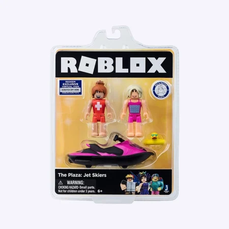 Roblox - The Plaza: Jet Skiers - Kit com 2 Figuras + Jet Ski e Acessórios