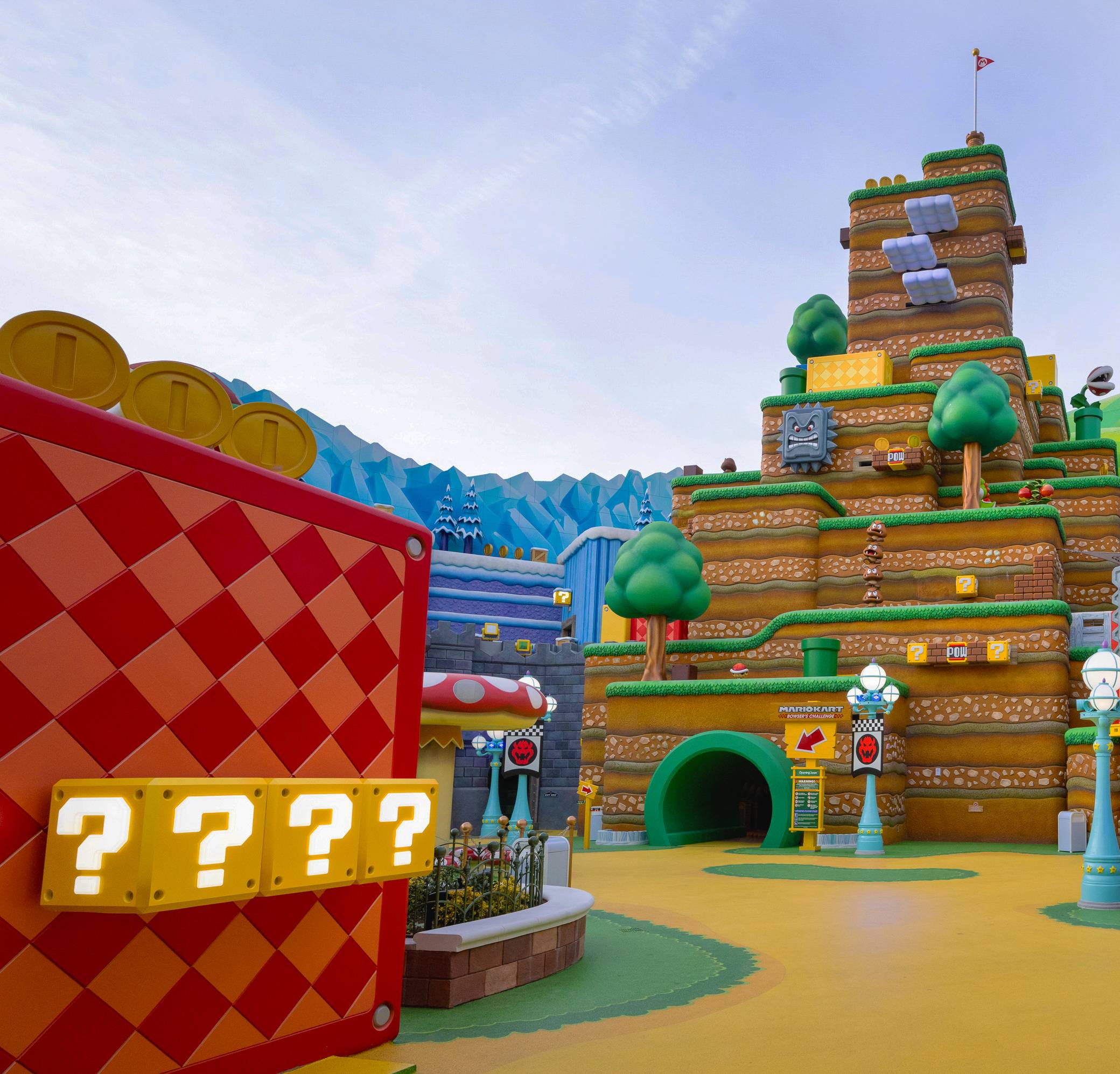 Conheça a Super Nintendo World, a nova área do Mario na Universal