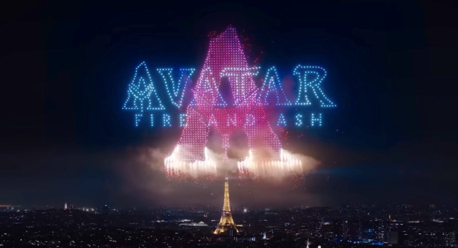 Avatar invade o céu da Disneyland Paris em um show de drones super limitado!
