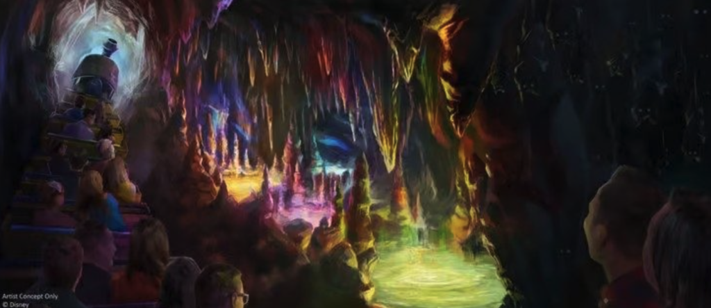 Big Thunder Mountain ganha arte conceitual inédita — e promete brilho de outro mundo na reabertura! 💫