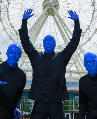 Show Blue Man Group em Orlando no ICON Park