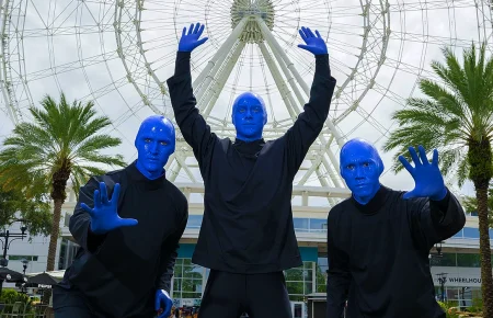 Show Blue Man Group em Orlando no ICON Park