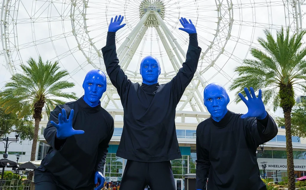 Show Blue Man Group em Orlando no ICON Park