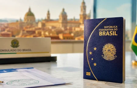 Passaporte brasileiro para primeira viagem internacional