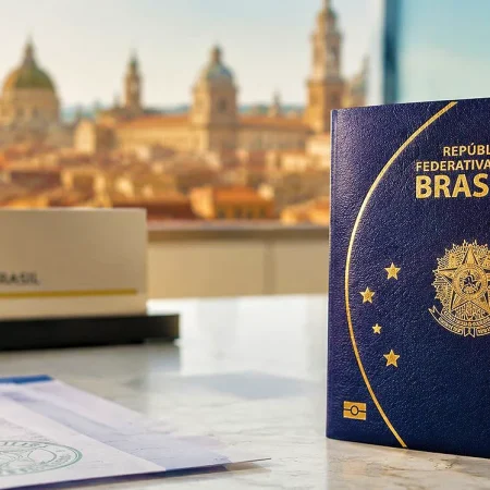 Passaporte brasileiro para primeira viagem internacional