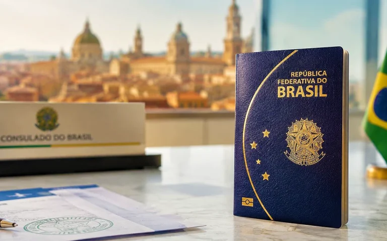 Passaporte brasileiro para primeira viagem internacional