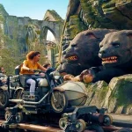 Hagrid's Magical Creatures Motorbike Adventure no Islands of Adventure sem Express Pass