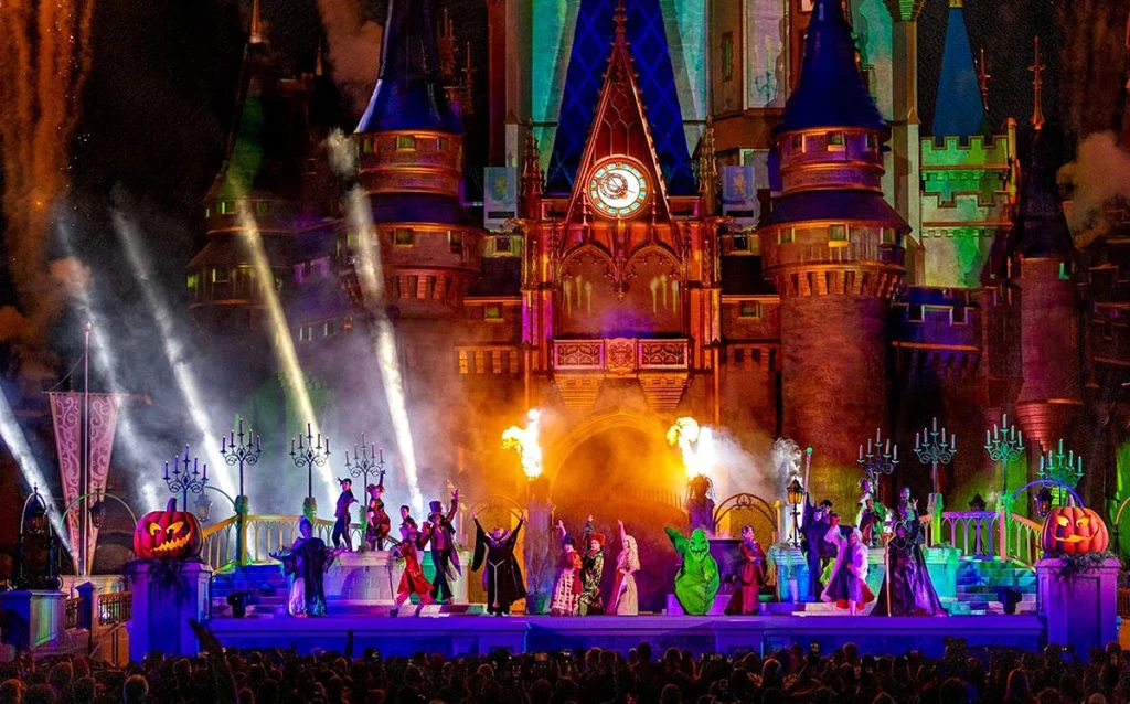Veja datas, preços, atrações e dicas da Mickey's Not-So-Scary Halloween Party 2026 no Magic Kingdom. Confira datas, preços, atrações e dicas para aproveitar a festa de Halloween da Disney em 2026.