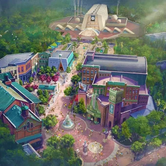 Disney revela novos detalhes de Monstrópolis no Hollywood Studios, incluindo restaurante, teatro e montanha-russa de Monstros S.A.
