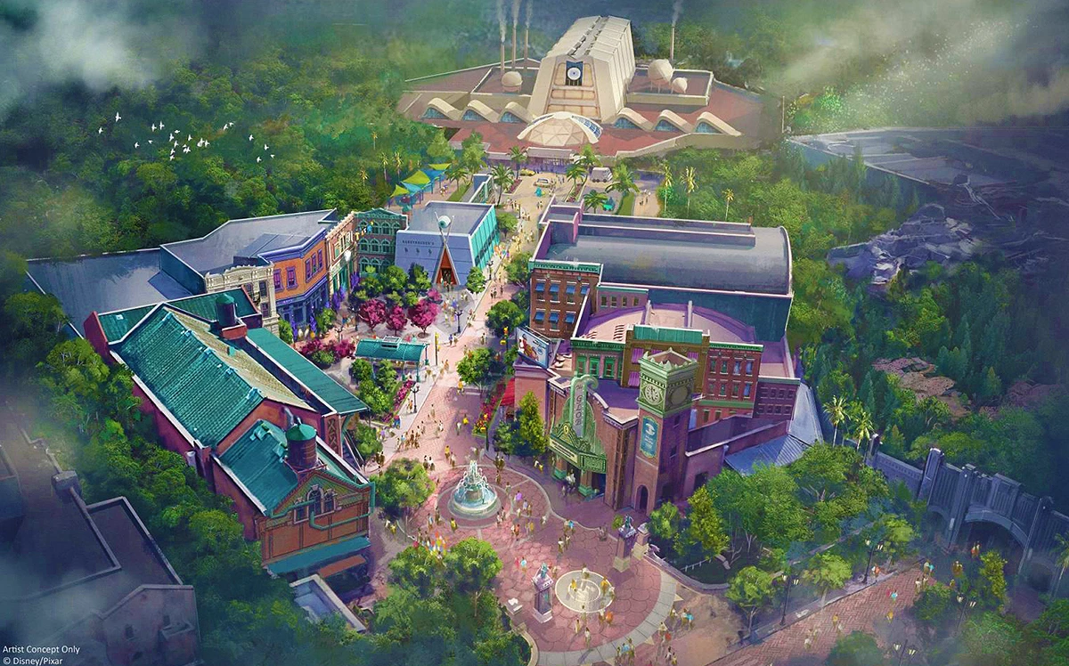 Disney revela novos detalhes de Monstrópolis no Hollywood Studios, incluindo restaurante, teatro e montanha-russa de Monstros S.A.