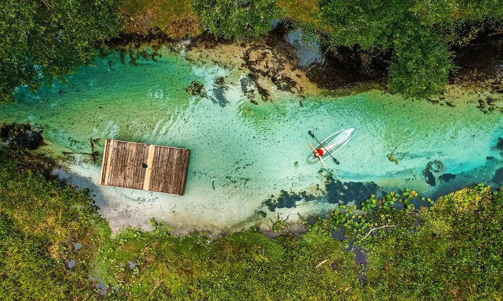 Conheça Rock Springs, passeio natural perto de Orlando com água cristalina, boias e excelente custo-benefício para fugir dos parques. Veja como visitar Rock Springs no Kelly Park, quanto custa, quando ir e como encaixar esse passeio no roteiro de Orlando.