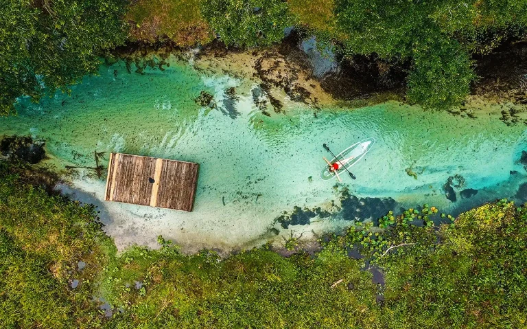 Conheça Rock Springs, passeio natural perto de Orlando com água cristalina, boias e excelente custo-benefício para fugir dos parques. Veja como visitar Rock Springs no Kelly Park, quanto custa, quando ir e como encaixar esse passeio no roteiro de Orlando.