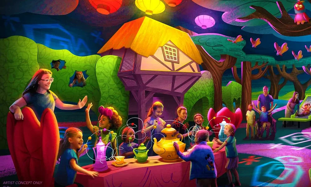 Nova área The Magic of Disney Animation no Disney's Hollywood Studios