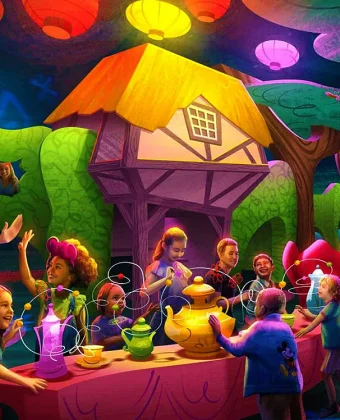 Nova área The Magic of Disney Animation no Disney's Hollywood Studios