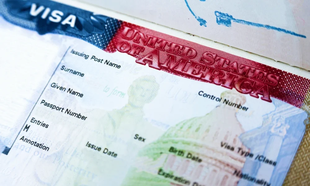 Pessoa analisando negativa do visto americano e planejando nova solicitação