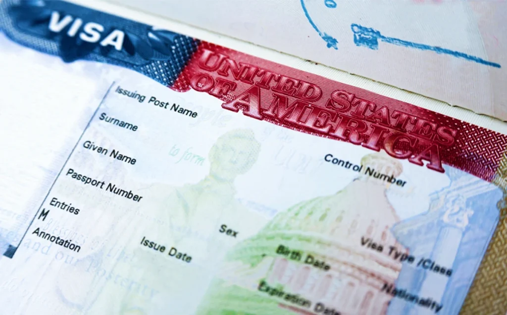 Pessoa analisando negativa do visto americano e planejando nova solicitação
