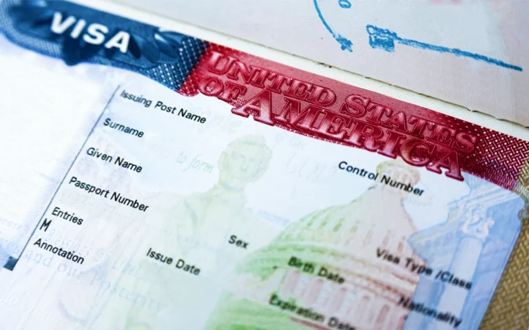 Pessoa analisando negativa do visto americano e planejando nova solicitação