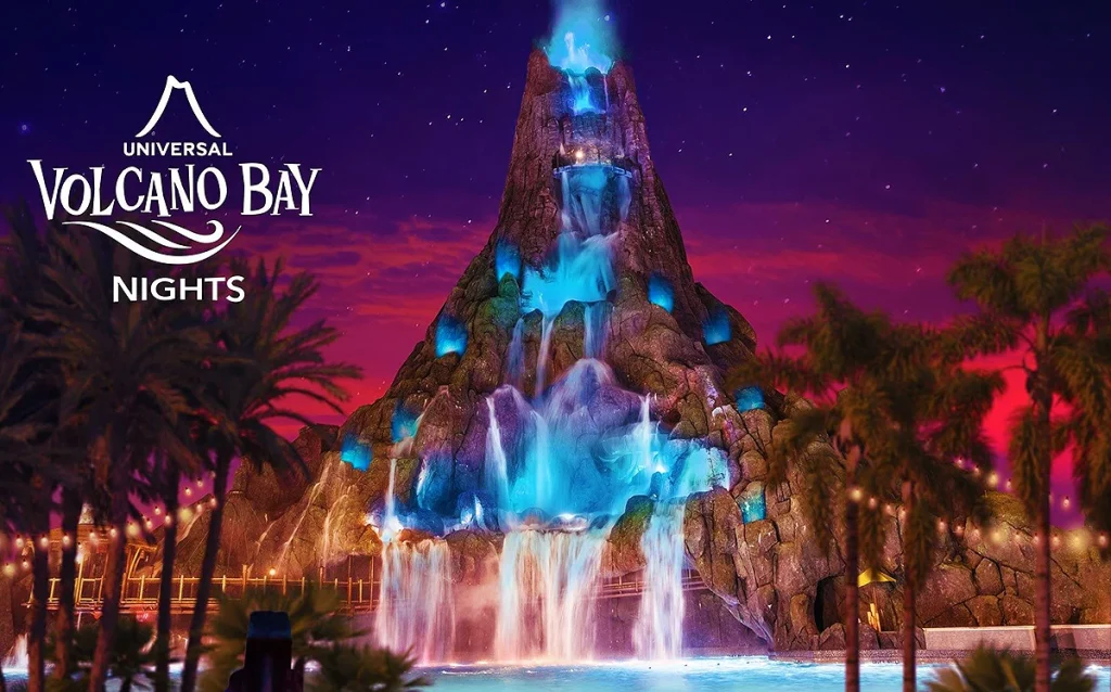 Universal anuncia novas datas do Volcano Bay Nights 2026. Veja dias, horários, o que inclui e dicas para aproveitar o evento.