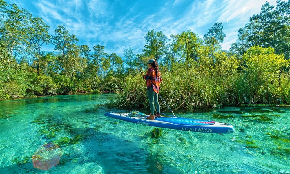 Conheça Weeki Wachee Springs, o parque das sereias da Flórida. Veja como chegar, quanto custa e se vale a pena saindo de Orlando. Descubra uma das atrações mais diferentes da Flórida com águas cristalinas, sereias e passeios de caiaque.