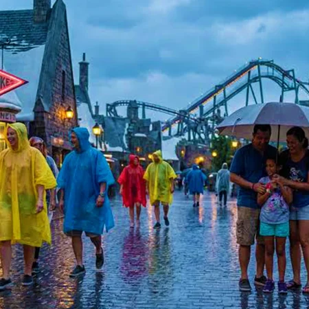 Veja como aproveitar a Disney com chuva, quais parques escolher, onde se proteger e quais atrações podem fechar em tempestades.