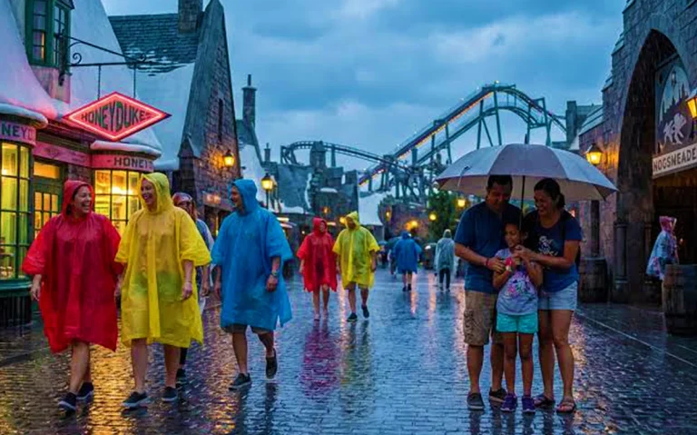 Veja como aproveitar a Disney com chuva, quais parques escolher, onde se proteger e quais atrações podem fechar em tempestades.