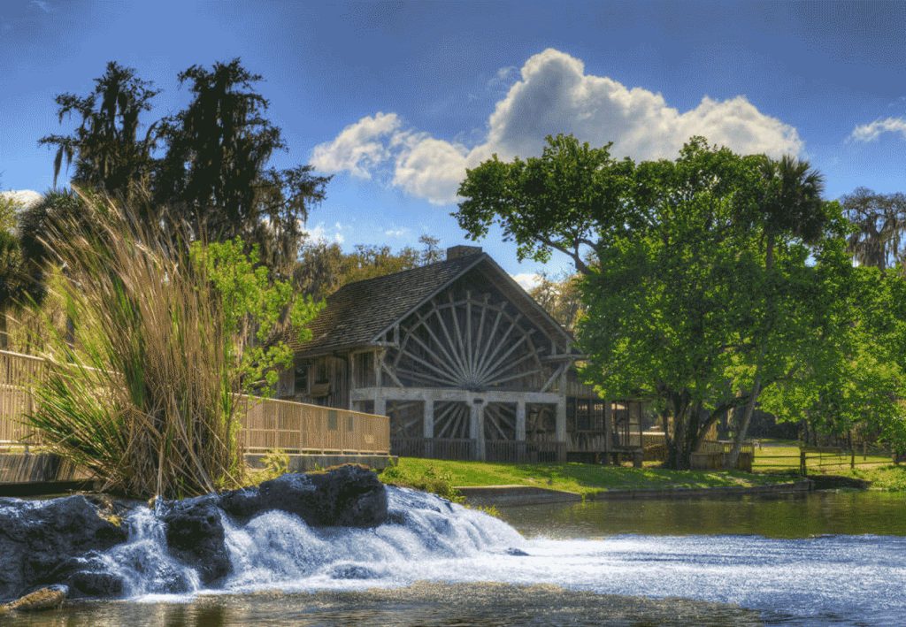 Old Sugar Mill Pancake House no DeLeon Springs State Park