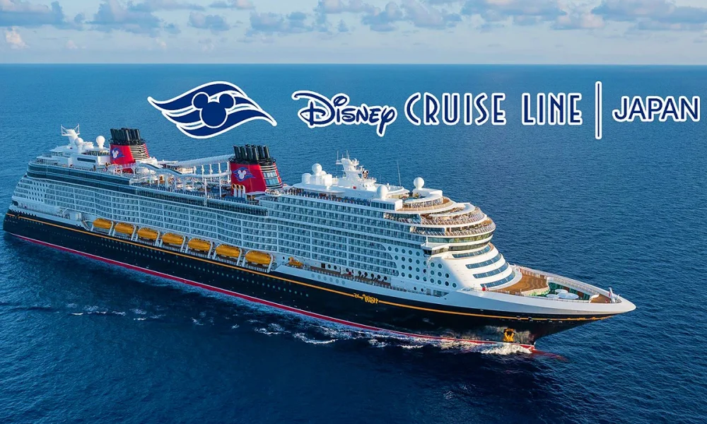 Novo navio da Disney Cruise Line no Japão