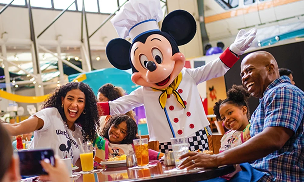Veja os melhores restaurantes com personagens da Disney, quais personagens aparecem, como reservar e qual experiência combina com sua viagem.