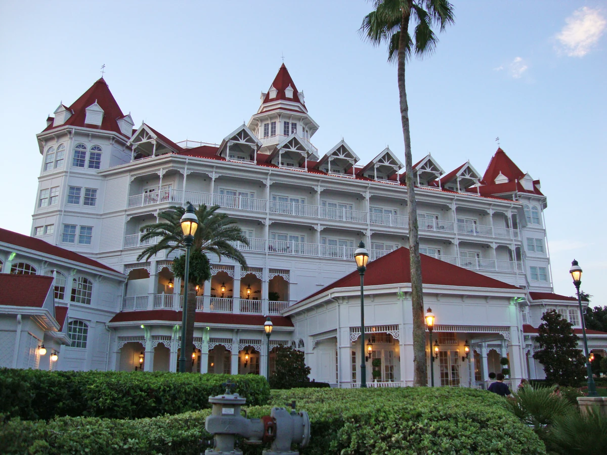 Edifício principal do Disney’s Grand Floridian Resort & Spa