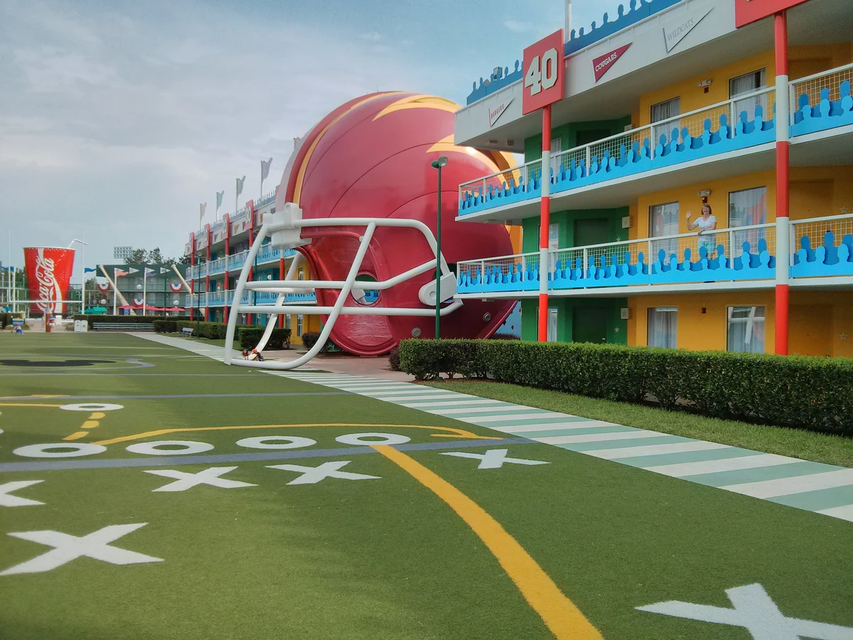 Área temática de futebol americano do Disney’s All-Star Sports Resort