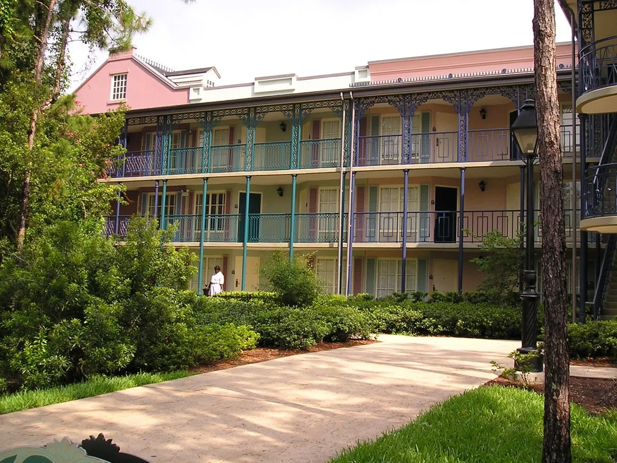 Prédio do Disney’s Port Orleans Resort – French Quarter